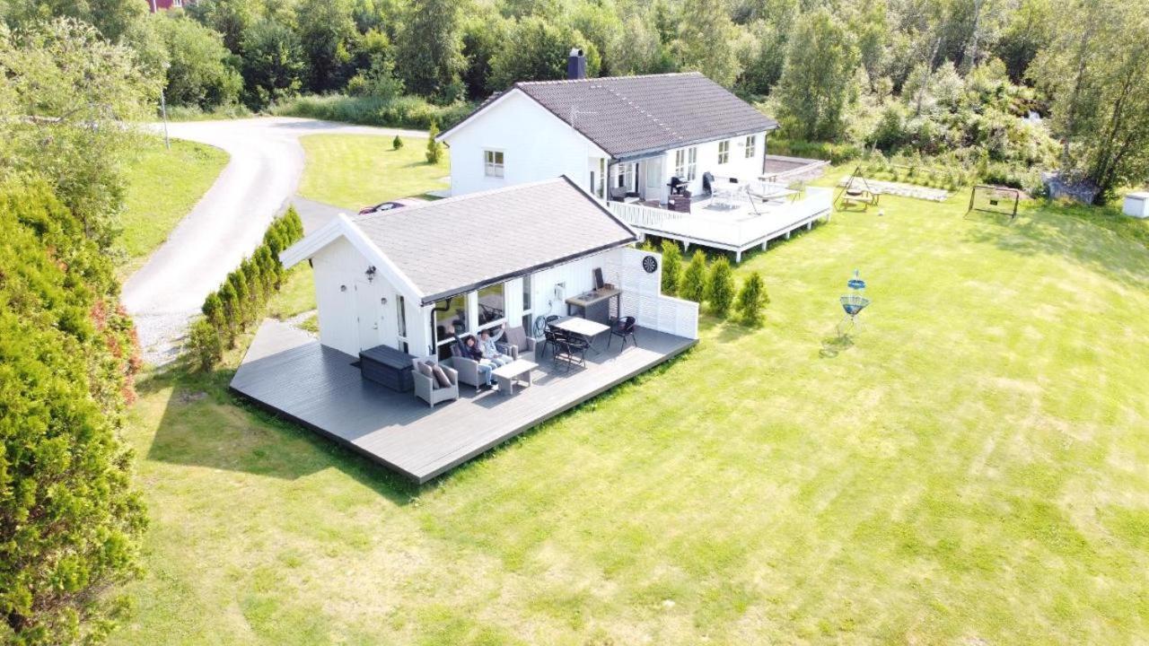 Feriehus Ved Sjoen Tomra Extérieur photo